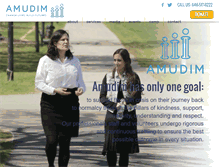 Tablet Screenshot of amudim.org